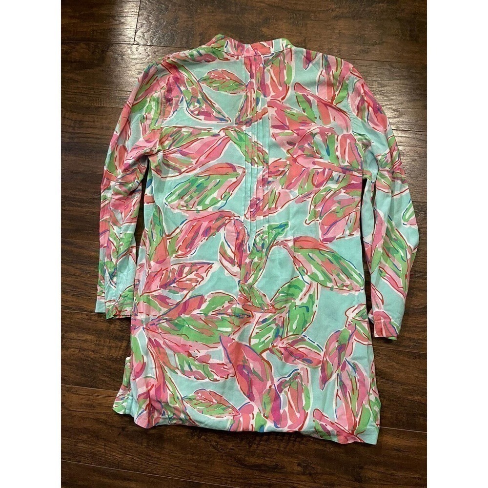 Lilly Pulitzer Sarasota Pintuck Tunic Sz XS - Picture 4 of 4